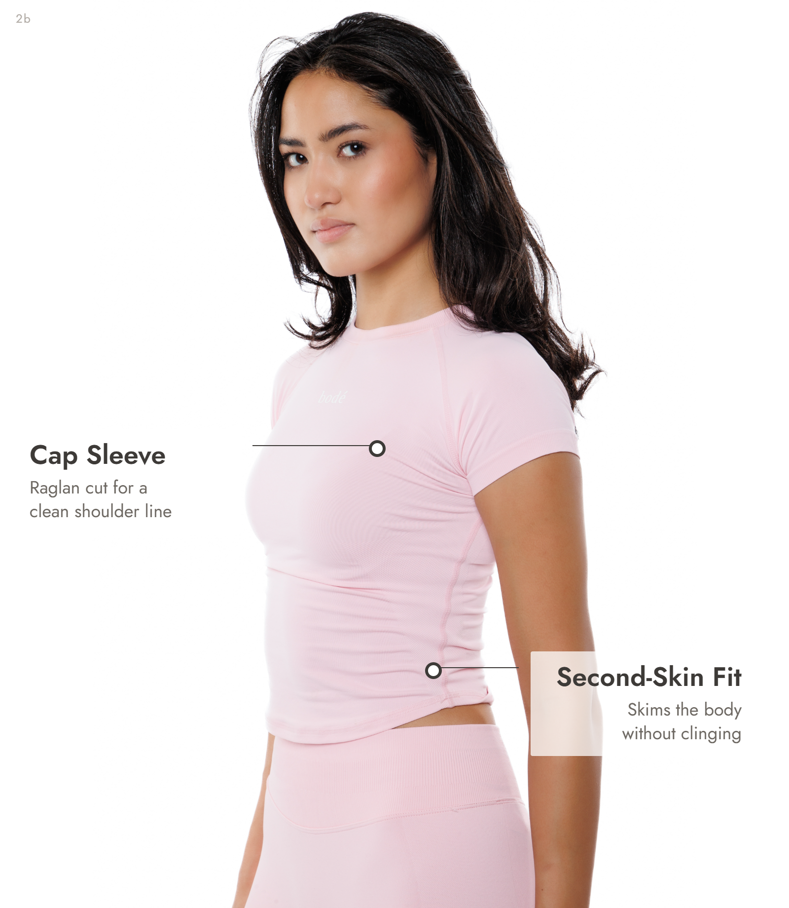 Bodé Seamless Contour Top – Sculpt Fit, Performance Stretch
