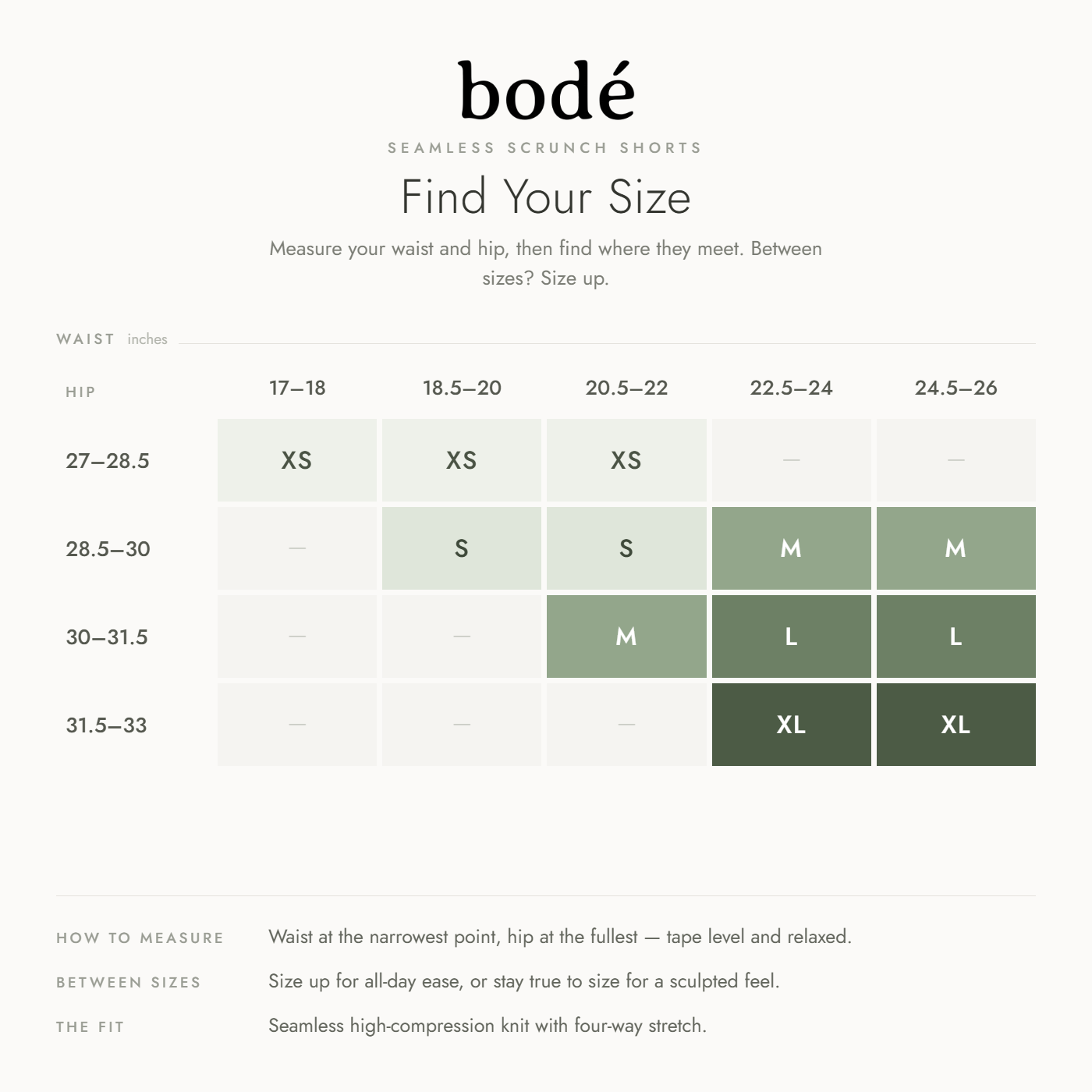 Bodé Seamless Scrunch Shorts – High Waist, Glute Sculpt, Squat Proof