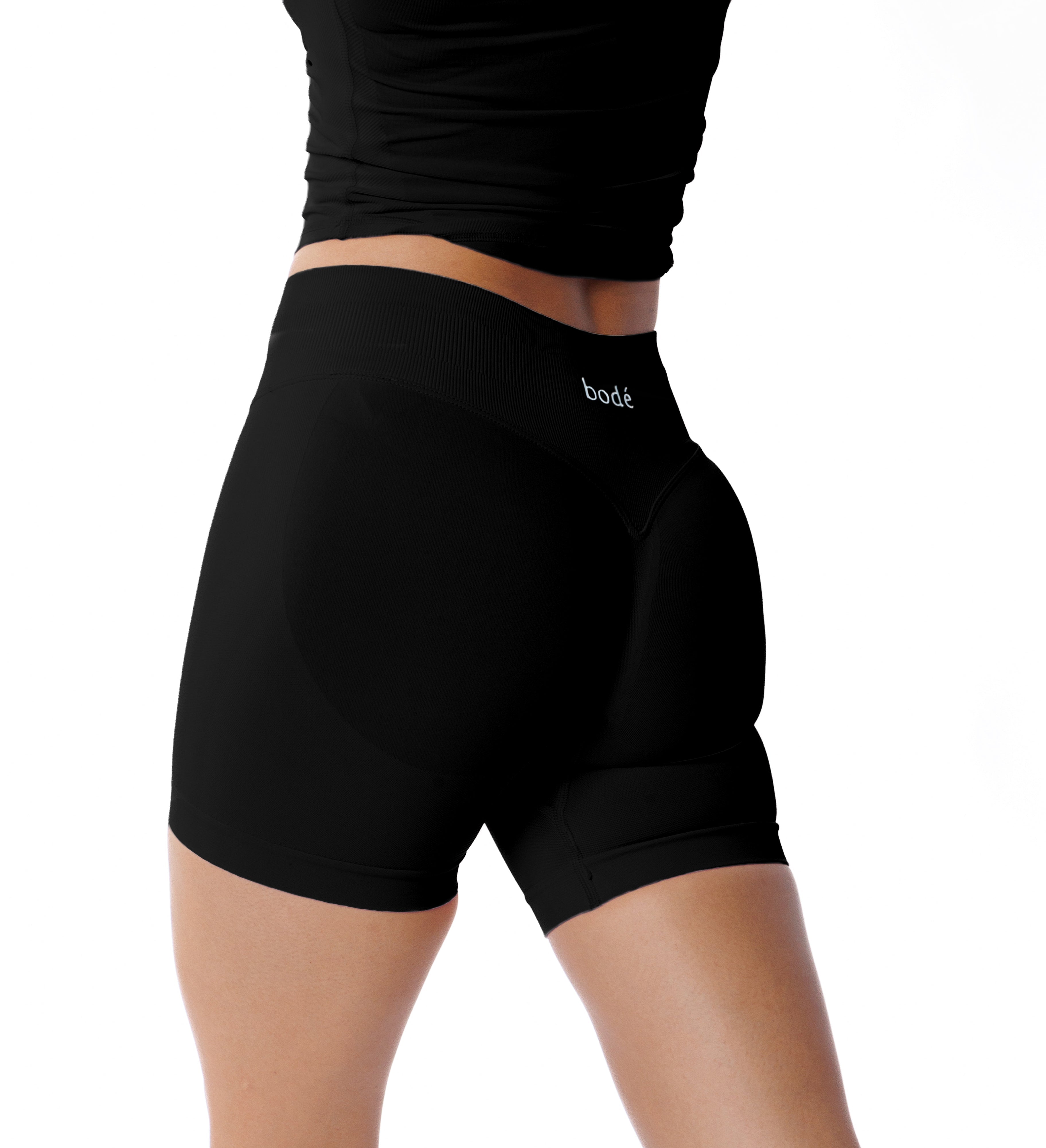 Bodé Seamless Scrunch Shorts – High Waist, Glute Sculpt, Squat Proof